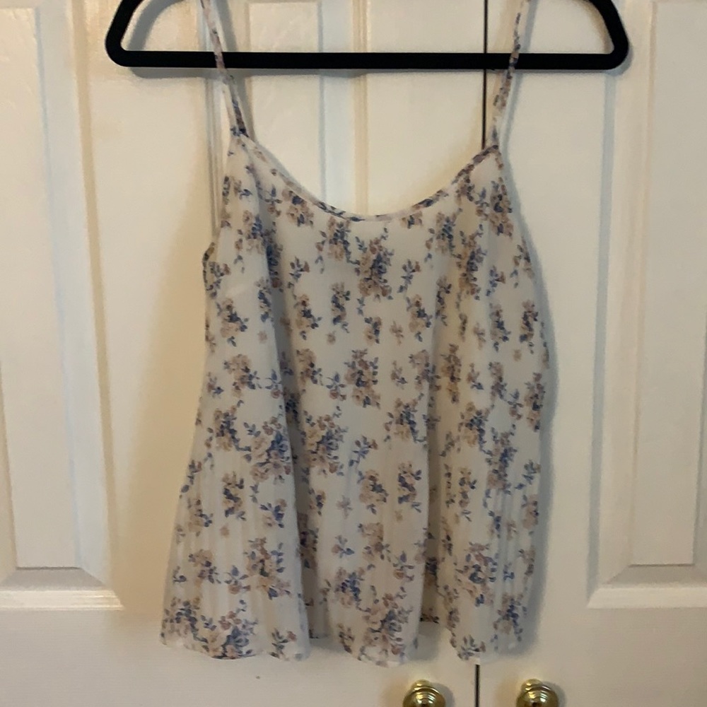 Abercrombie & Fitch Floral Swing Tank